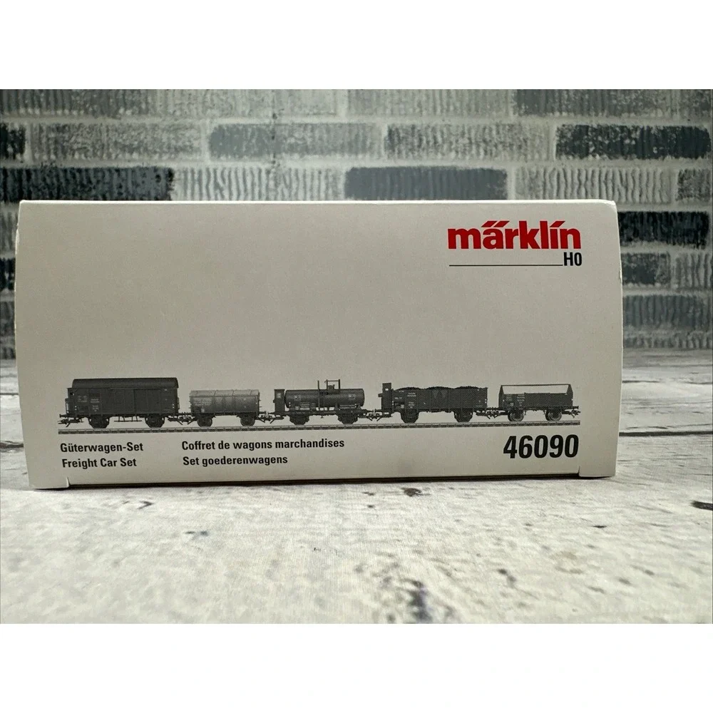 Märklin 46090 HO DRG FREIGHT CAR SET 5 PIECE ERA II NEW IN BOX